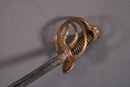 Sabre fantaisie pour officiers. Fabrication Backes Paris 1914