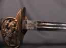 Sabre d'officier, Prusse, à clavier rabattable. Vers 1900