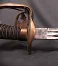 Sabre d'officier, Prusse, à clavier rabattable. Vers 1900