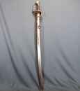 Sabre d'officier d'infanterie modèle 1845, daté 1847 avec fourreau du type 1855