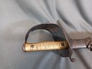 Sabre brésilien. Poignée bronze et acier. Vers 1900. 