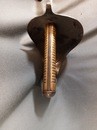 Sabre brésilien. Poignée bronze et acier. Vers 1900. 