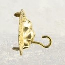Tête de lion avec crochet de fixation pour banderole de giberne