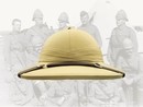 Casque colonial beige