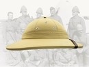 Casque colonial beige