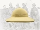 Casque colonial beige