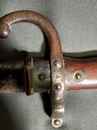 Baionette pour fusil gras. Ancre sur la croisière. Fourreau un peu oxydé. Très bien par ailleurs