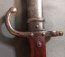 Baionette pour fusil gras.