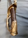 Sabre d'officier d'infanterie modèle 1821 pour la Garde Nationale. Lame gravée 