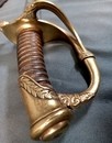 Sabre d'officier d'infanterie modèle 1821 pour la Garde Nationale. Lame gravée 