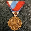 Médaille militaire SERBE 1914 1918.