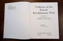 Uniforms of the french revolutionary wars 1889-1802 (Blanford Press ) – Philip Haythornthwaite