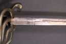 Sabre d'officier d'infanterie - Modele 1882 - Calotte monogrammée 
