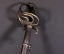 Sabre d'officier d'infanterie - Modele 1882 - Calotte monogrammée 