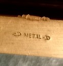 Plaquette en (métal plaqué?) bronze. Les chars avant-garde de la victoire, par Morlon.