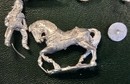 Lot de figurines NEUVES SOUS BLISTER, en plomb 25 mm. Romains et gaulois. 3400 gr! Spécial retraite (très) longues soirées d'hiver...etc