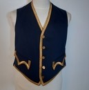 Habit de Suisse d'église avec gilet, vers 1900 + Épaulettes
