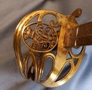 Sabre anglais d'officier d'état major, modèle 1861. BELLE LAME GRAVÉE!