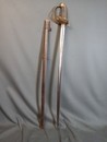 Sabre anglais d'officier d'état major, modèle 1861. BELLE LAME GRAVÉE!