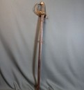 Sabre anglais d'officier d'état major, modèle 1861. BELLE LAME GRAVÉE!