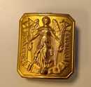 FRANCE. Boucle pour ceinturon d'officier modèle 1845 - Honneur et Patrie