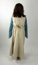 Robe enfant médiévale Margotte - Promo - Arrêt écru manches bleues