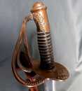 Sabre d'officier d'artillerie modèle 1882/99. Daté 1915. Grande Guerre