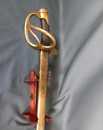 Sabre de cavalerie légère modèle 1882. Verni, lame marquée.