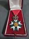 Décoration de chevalier de la Légion d'Honneur. Second Empire. Dans sa boîte. 