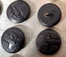 USA. Boutons modèle 1917 du génie US, 