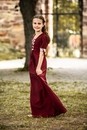 Robe Colombe/enfant manches courtes