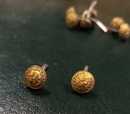 France - Bouton d'interprète 10 mm pour képis - Neuf de stock - L'unité