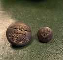 USA. Boutons modèle 1917 du génie US, 