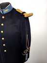 Uniforme, Grande Tenue, d'élève officier de Saint Cyr. Veste avec épaulettes d'officier et culotte