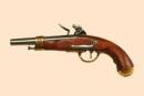 Pistolet aux armes de l'empereur Napoléon 
