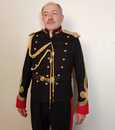 Uniforme de colonel d'artillerie, belle époque. Boutons, passementerie et cuivrerie d'époque!