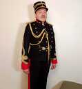 Uniforme de colonel d'artillerie, belle époque. Boutons, passementerie et cuivrerie d'époque!