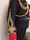 Uniforme de colonel d'artillerie, belle époque. Boutons, passementerie et cuivrerie d'époque!