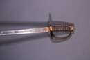Sabre à garde tournante, lame de Cassaignard. Officier de marine? Époque Louis XVI révolution