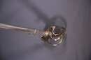 Sabre de fusilier ou de cavalier de réserve modèle 1854, avec fourreau (nickelé ?).