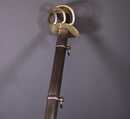 Sabre de cuirassier modèle an XIII, pointe dans le prolongement de la lame. Belle pièce d'époque.