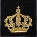Couronnes pour tapis de selle d'officier de Grenadier à cheval de la garde Impériale - La Paire