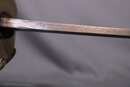 Sabre de cuirassier modèle an XIII, pointe dans le prolongement de la lame. Belle pièce d'époque.