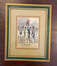 Lithographies encadrée de Maurice Toussaint signée et tirée à 350 exemplaires. Uniformes de la Garde Impériale 1er Empire. Prix à l'unité