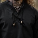 Chemise médiévale Adalric marron foncé Taille S ou 3XL UNIQUEMENT - SANS plastron