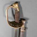 Sabre d'officier d'infanterie type 1855 modifié 1882, utilisé durant les 2 guerres mondiales.