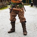 Culotte en lin Wodan pour Viking rus
