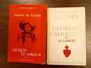 lot de 2 livres: Jacques le sabreur et Georges Cadoudal ou la liberté par JF Chiappe