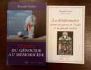 Lot de 2 livres: Vendée, du génocide au mémoricide + La désinformation autour des guerres de Vendée et du génocide vendéen