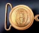 Boucle de ceinturon officier des troupes coloniales, modèle 37. 3 pièces - Fabrication des Éts David. Neuf de stock